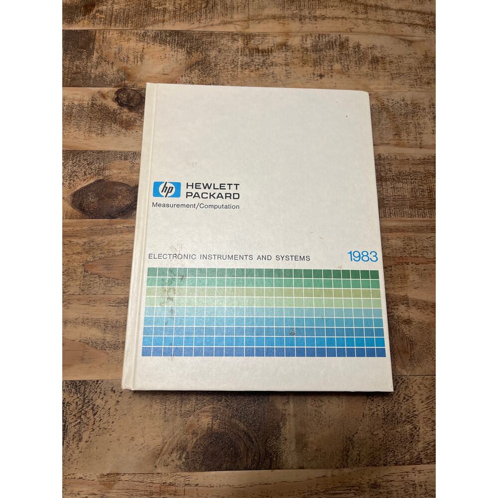1983 Hewlett Packard Electronic Instruments and Systems Measurement/Computation